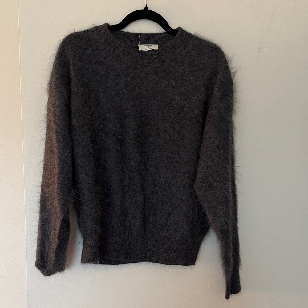 Aritzia brushed cashmere relaxed sweater